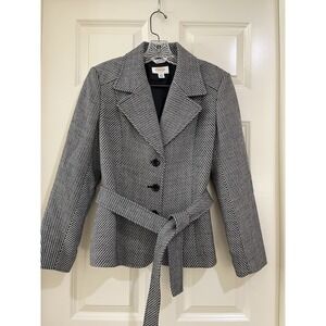 VTG talbots women 100% wool blazer size 10P